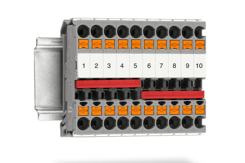 Feed-through terminal blocks
