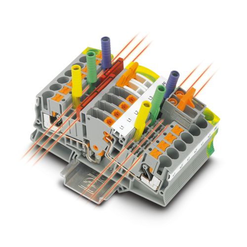 Transformer terminal blocks for convenient test circuits Phoenix Contact