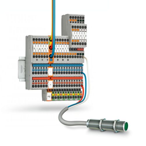 Sensor terminal blocks and actuator terminal blocks for clear signal ...