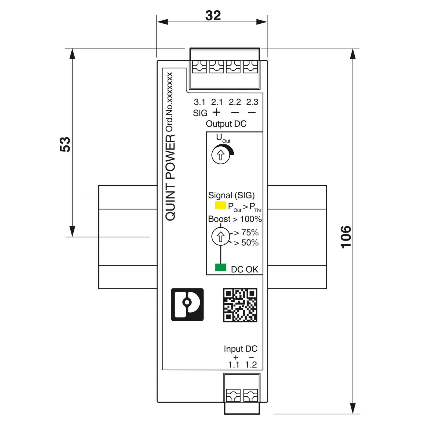 QUINT4-PS/48-110DC/24DC/2.5/PT - DC/DC converter - 1066708 QUINT4-PS/48-110DC/24DC/2.5/PT - DC/DC converter - 1066708