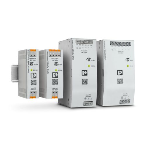 Uno&nbsp;Power power supplies with Push-in connection technology