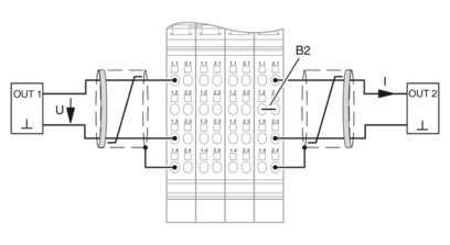 模拟量模块-IB IL AO 2/SF-2MBD-PAC