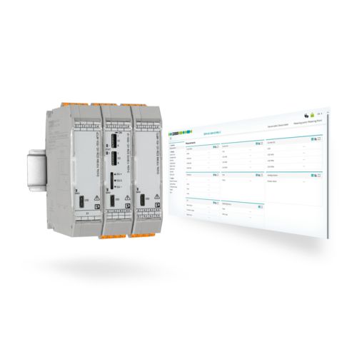 ECM-UC-stroommeetwaardeomvormers met gebruikersgestuurd web based management