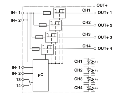 电子设备断路器-CBMC E4 24DC/1-10A NO