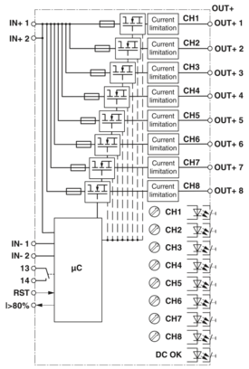 电子设备断路器-CBM E8 24DC/0.5-10A NO-R
