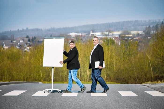 Jens Baumann und Dirk Eckardt