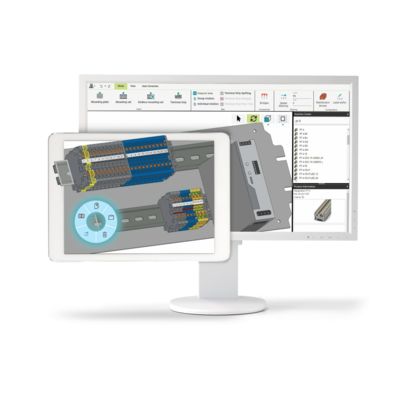 clipx ENGINEER software for planning and ordering assembled mounting rails