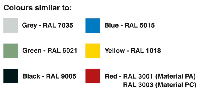 Electronics housing color versions