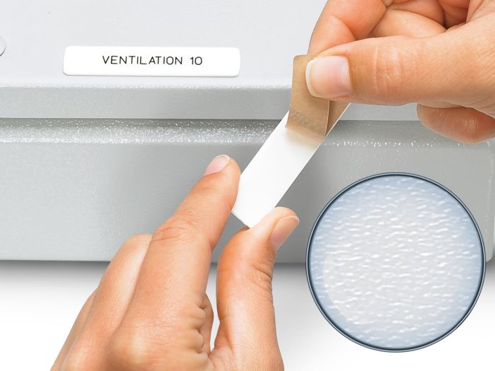 Markeringsmateriaal met optimale hechting