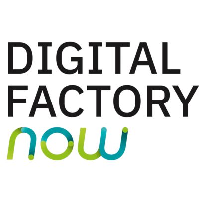 Scritta Digital Factory now