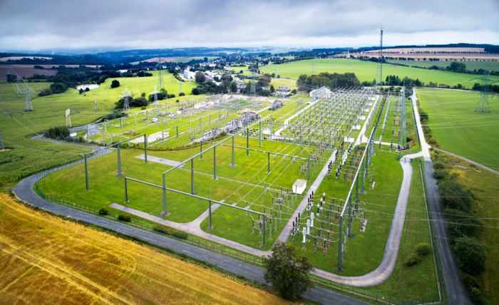 Substation from above