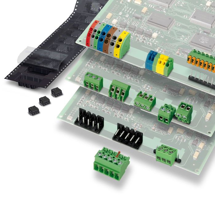PCB terminal blocks and PCB connectors