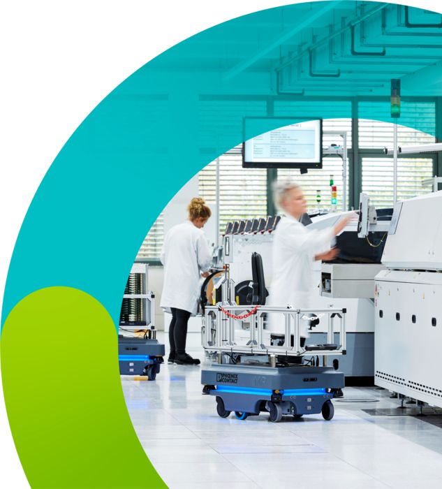 Glimpse into a digital factory 