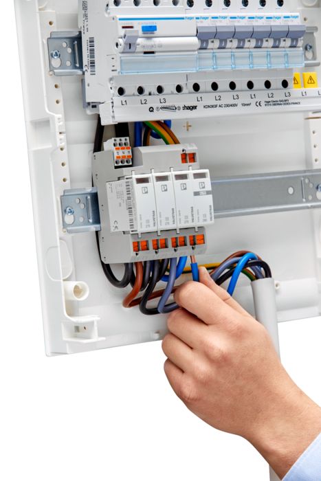 Type 2 Push-in surge protection