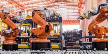 Fabricación automatizada con robots industriales