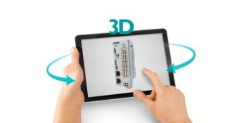CHARX control modular 3150的3D产品视图