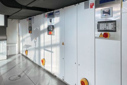 Control cabinets for air conditioning systems 