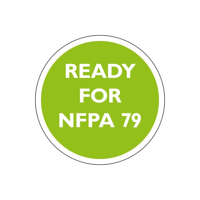 Логотип Ready for NFPA 79
