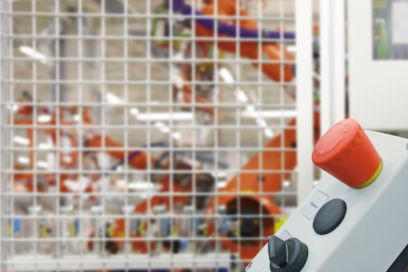 Arrêt d'urgence dans la construction mécanique