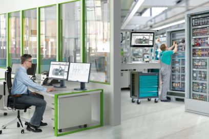 Planung und Installation von Schaltschränken für eine Maschinenproduktion