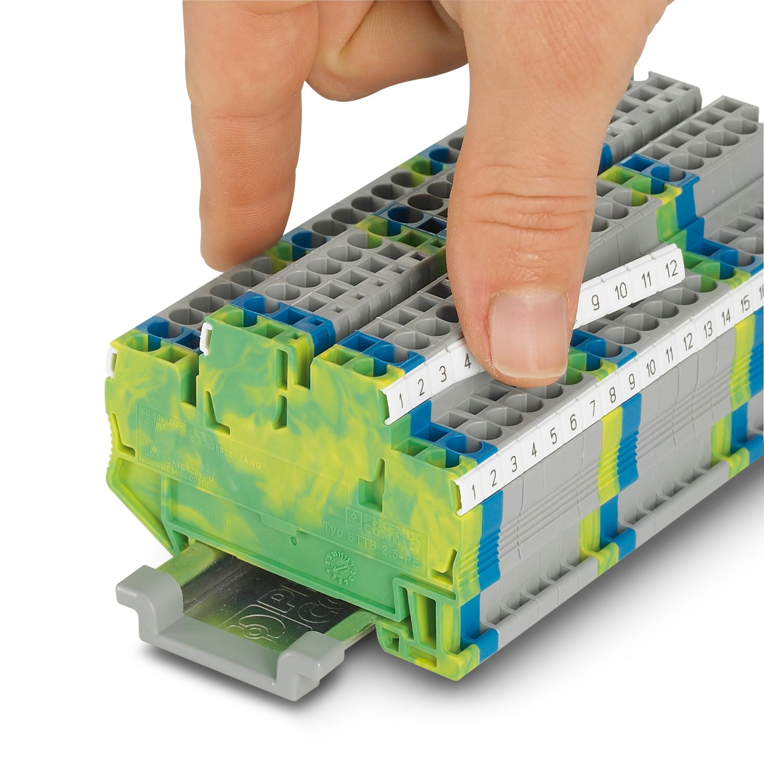 ZBF 6,LGS:FORTL.ZAHLEN - Zack Marker strip, flat - 0808749 ZBF 6,LGS:FORTL.ZAHLEN - Zack Marker strip, flat - 0808749