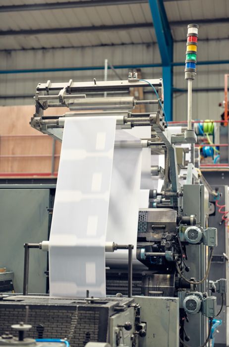 Papier und Zellstoff Produktion