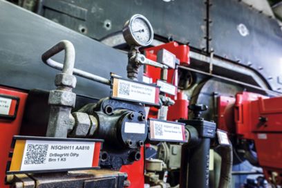 K+S potash plant marking system