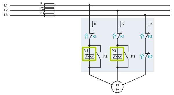 Topology: CONTACTRON hybrid technology circuit