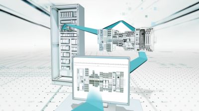 Schaltschrankansicht Engineering