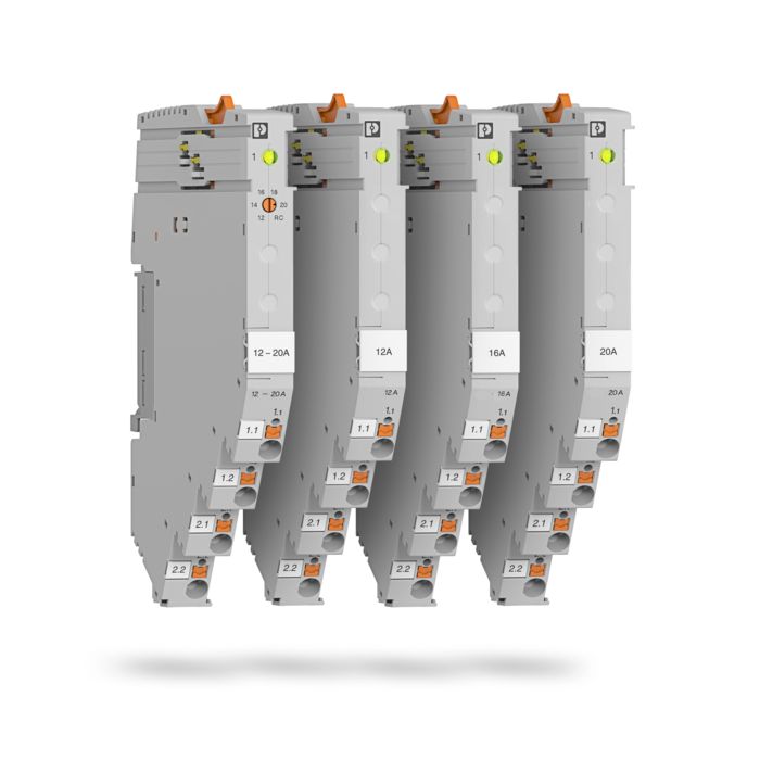 CAPAROC circuit breakers for applications up to 20 A