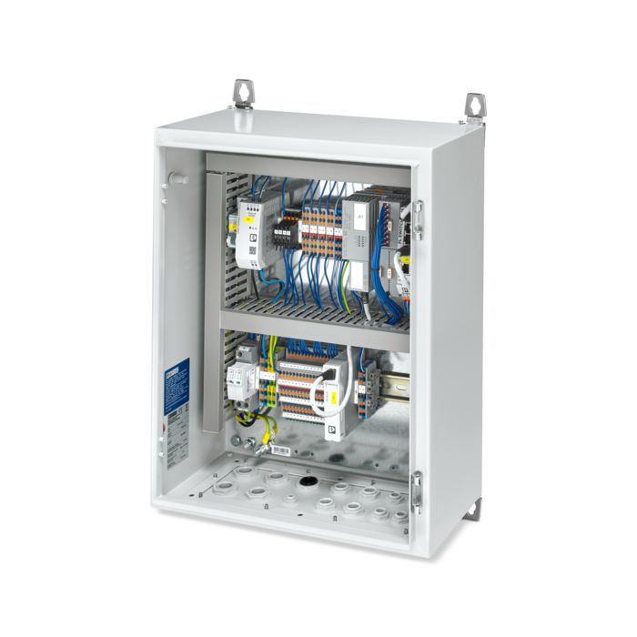 Solution d'armoire électrique pour la régulation de l'injection