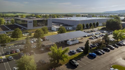 EV solar carport