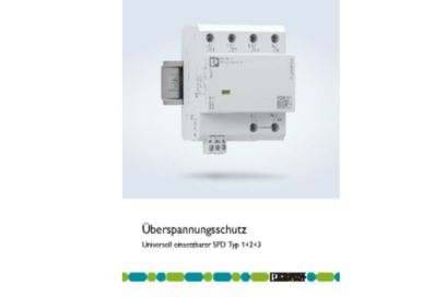 Überspannungsschutz - Universell einsetzbarer SPD Typ 1 + 2 + 3