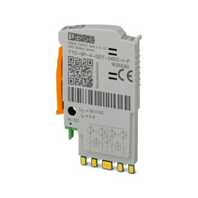 TTC-6P-4-GDT-24DC-I-P - Überspannungsschutzstecker