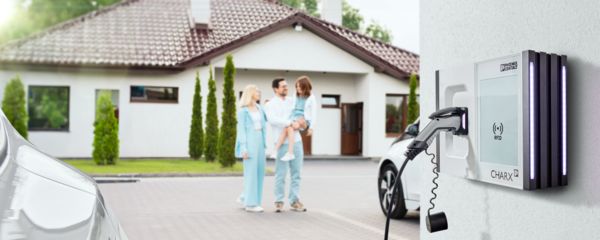 Home charger for charging electric cars