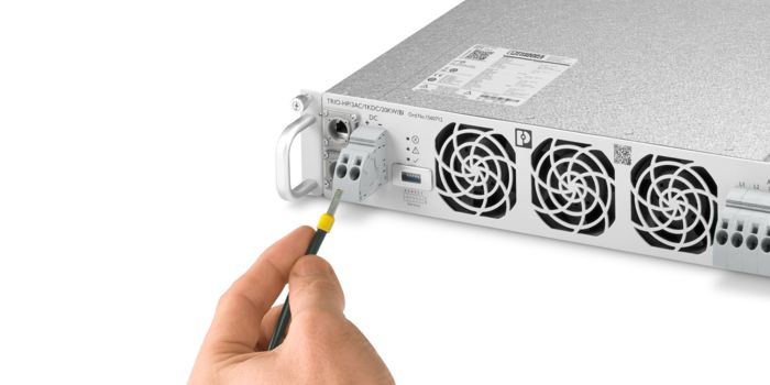 Modulo di potenza TRIO POWER con connessione frontale