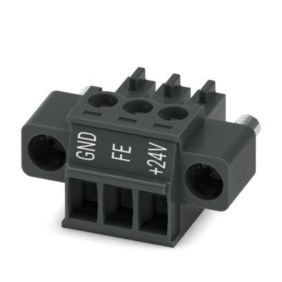MC 1,5/ 3-STF-3,5 BKBDWH:+24VQ - Leiterplattenstecker