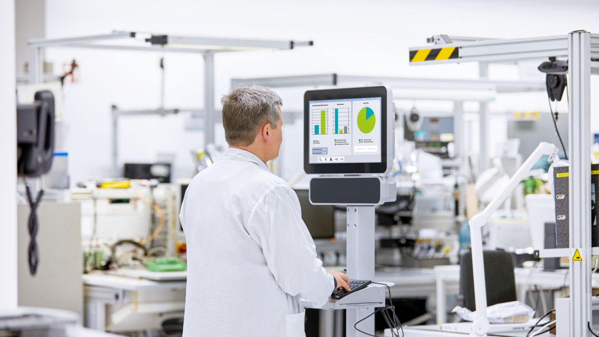 Evaluation of data in production