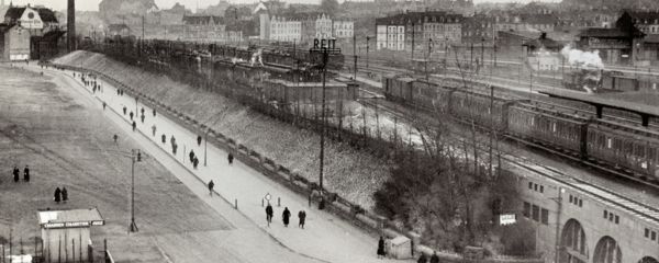Photo historique : arcades à Essen