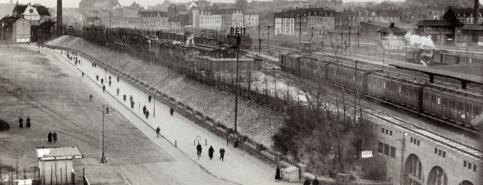 Estación central de Essen en los años veinte