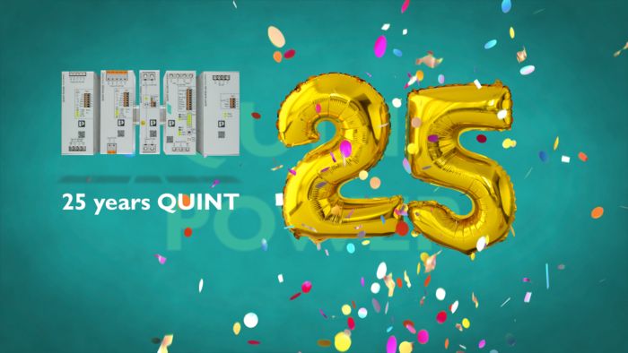 25 years of QUINT POWER power supplies