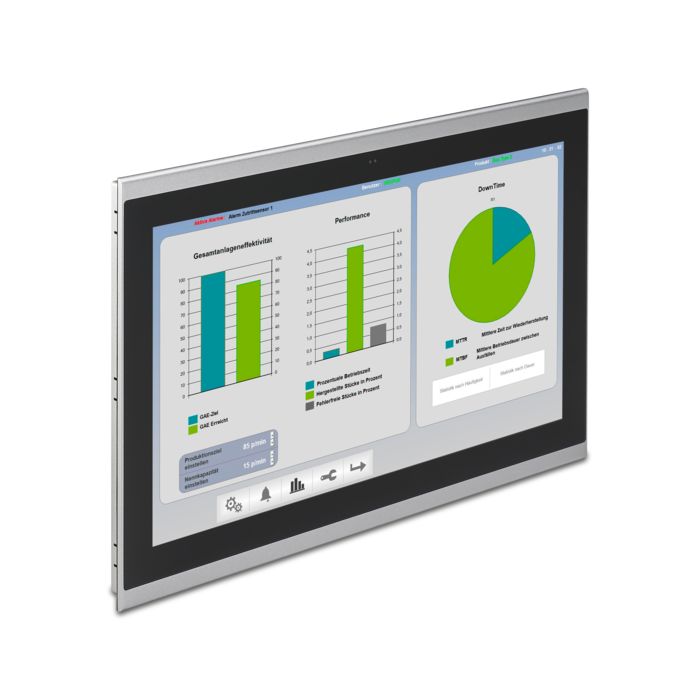 Panneaux de commande avec logiciel intégré Visu+