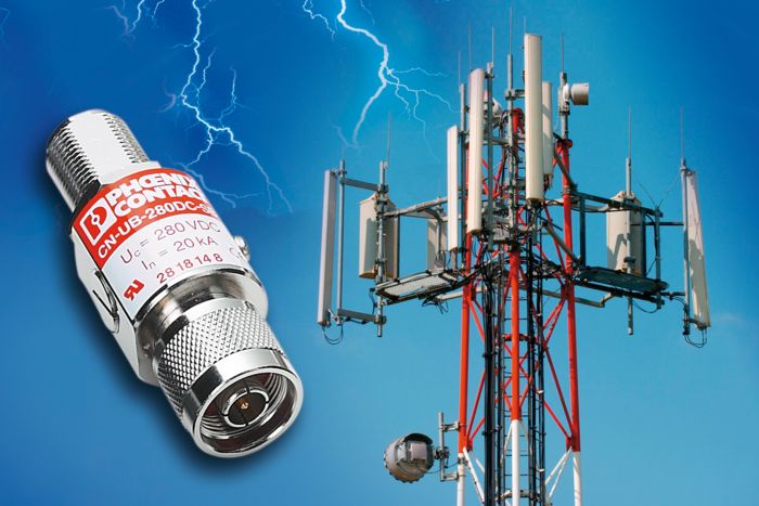  Composition COAXTRAB and antenna