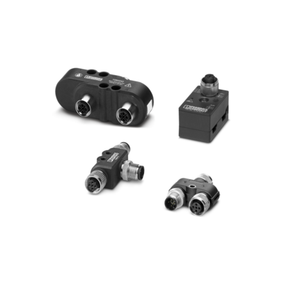 Répartiteurs pour raccords M8, M12 et AS-Interface