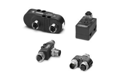 Distributors for M8, M12, and AS-Interface