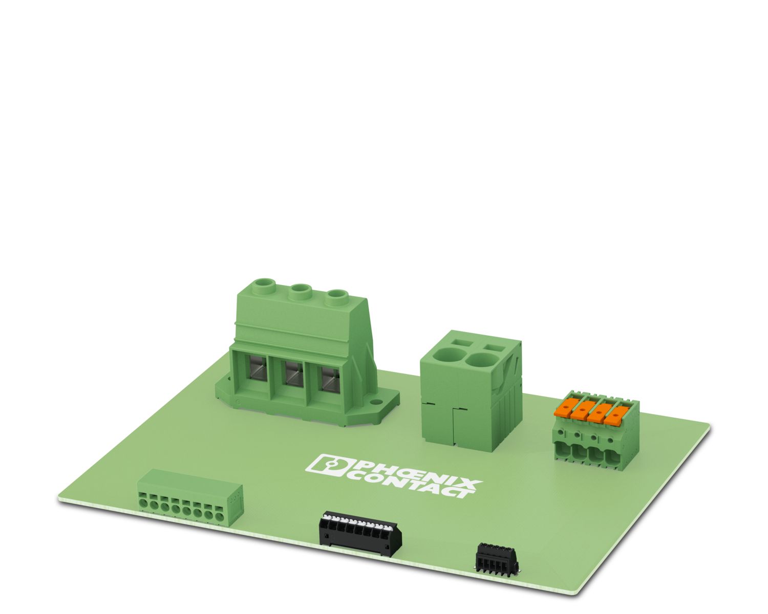 PCB terminal blocks for simple connection on the PCB