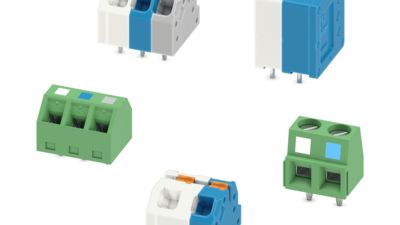 Bornas para placa de circuito impreso para Single Pair Ethernet