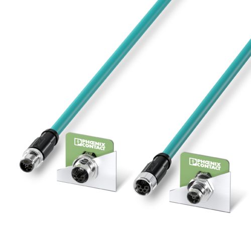 Diversi connettori ibridi M12 per Single Pair Ethernet