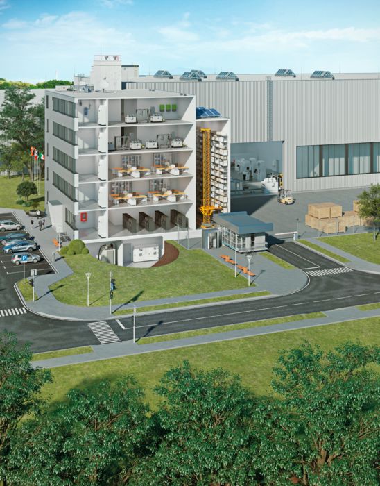 Surge protection for industrial buildings