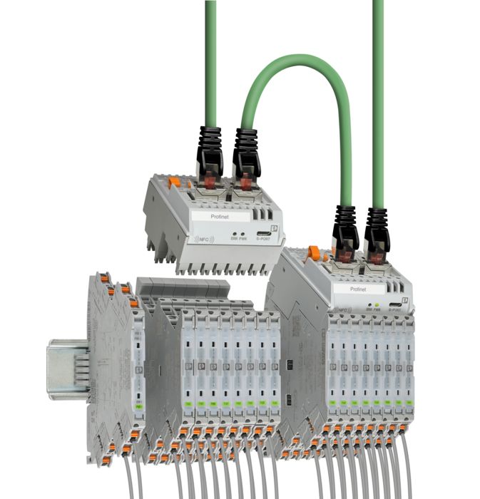MINI Analog Pro Daisy-Chaining mit PROFINET-Gateways